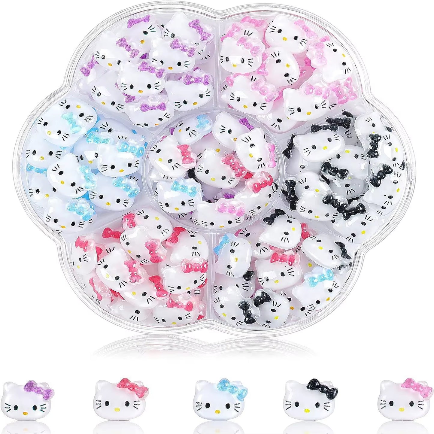 Nail Charms Hello Kitty Design Nail Art (70 Piece)