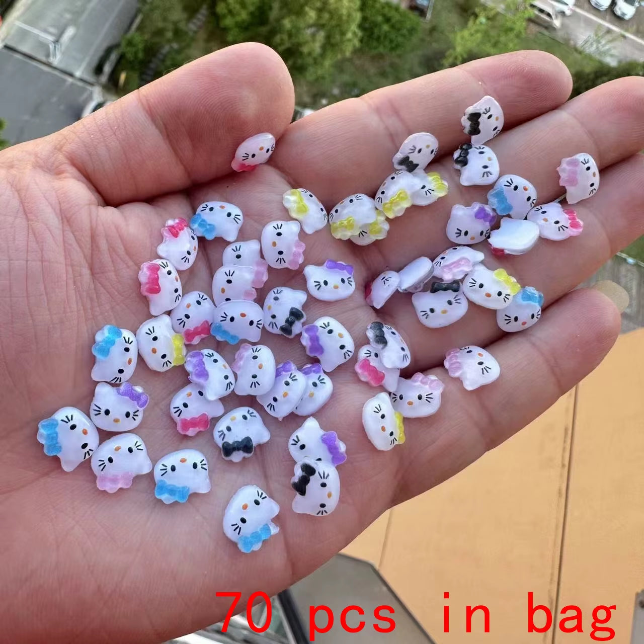 Nail Charms Hello Kitty Design Nail Art (70 Piece)