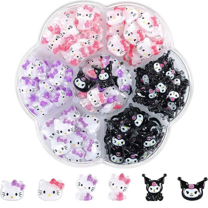 Nail Charms Hello Kitty Design Nail Art (70 Piece)