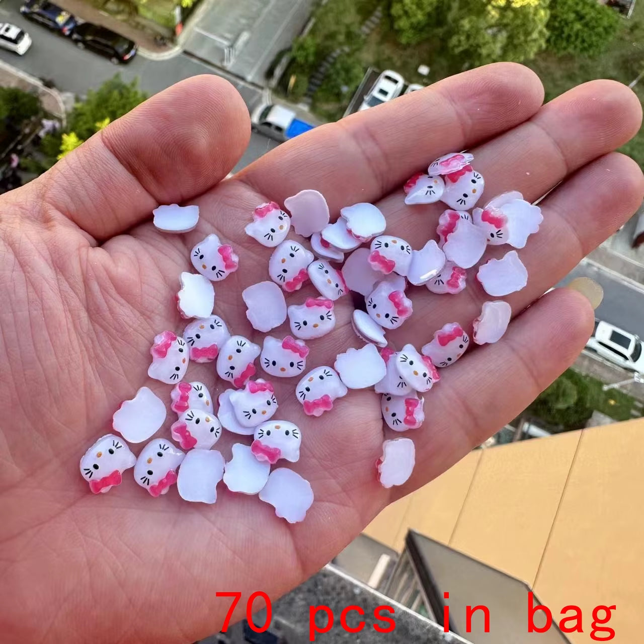 Nail Charms Hello Kitty Design Nail Art (70 Piece)