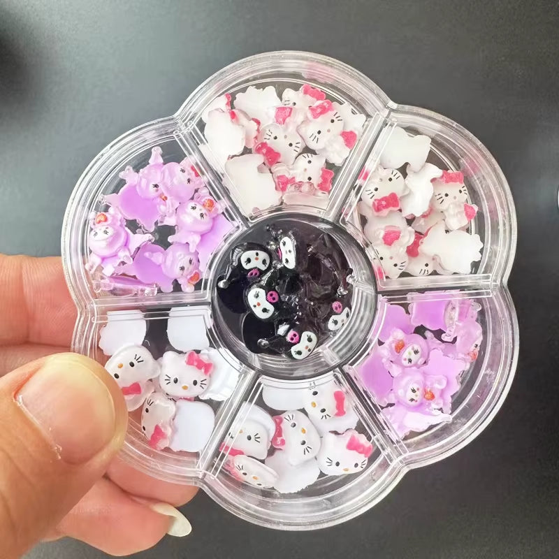 Nail Charms Hello Kitty Design Nail Art (70 Piece)